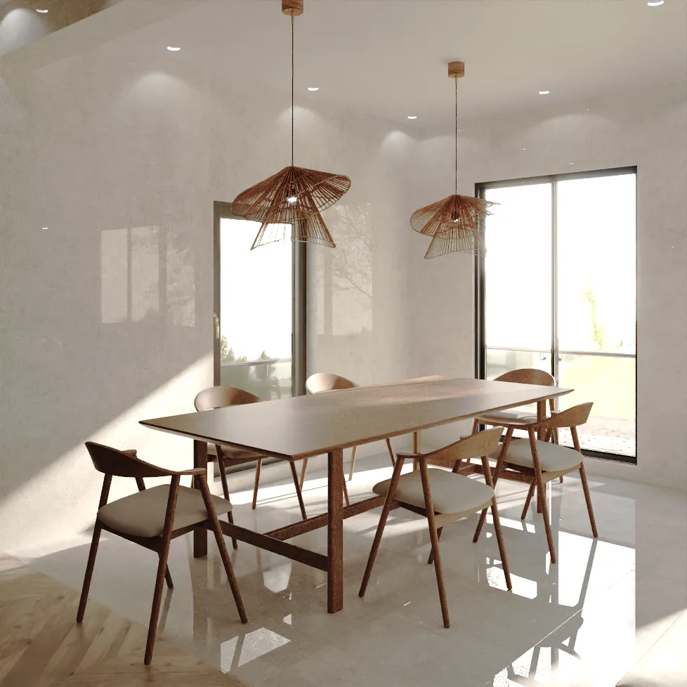 Amenajare interioară modernă — zonă de dining Archinvest